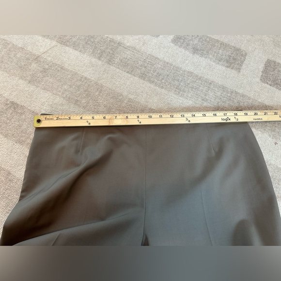 Lafayette 148 New York Women’s Nougat Tan Wool Blend Pants (Size 14) - Picture 5 of 7